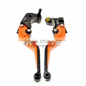 BJ-LS-001-F16/KL CNC Foldable Extendable Motorcycle Brake Clutch Lever for KTM DUKE 390 thumbnail-5