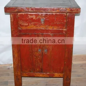 Chinese Reproduction Distressed Wedding Wardrobe thumbnail-1