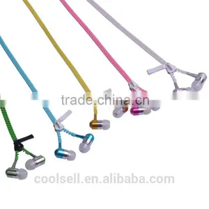 Factory Price of Zipper Earphones High Colorful Zip Earphones Zipper Earphone, Zip Earphone, China Earphone thumbnail-6