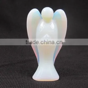 Wholesale Synthetic Opal Carved Angel thumbnail-1