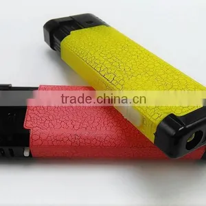 Cigarette Usage Plastic Material Colored Streak Torch Lighter With LED Light thumbnail-5