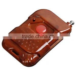 1 Key Wireless Remote Control One Button 1 Wood Grain Remote Control Button PY-DB11-1 thumbnail-1