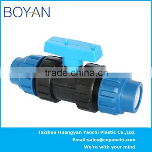 BOYAN Pvc Trunnion Double Union Ball Valve thumbnail-5