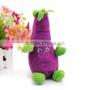 Customized Various Sizes Plush Eggplant Toy thumbnail-2