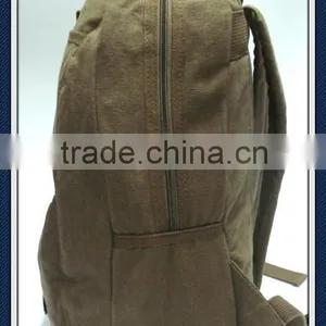 Washed Canvas Backpack Bag thumbnail-5
