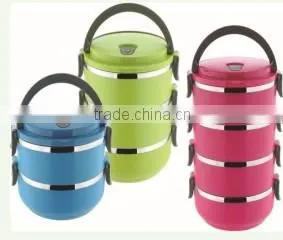 Price of Multi-layer Stainless Steel Bento Lunch Box Home Utensils China thumbnail-1