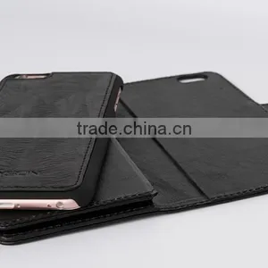 Personalized Mobile Phone Wallet Card Holder Leather Case for i6 Plus thumbnail-4