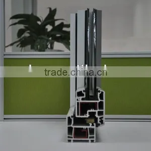 PVC Window Frame Conch 60 Casement Outwards Opening UPVC Profiles thumbnail-5