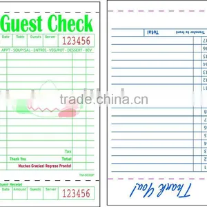 GUEST CHECK , RESTAURANT DOCKET BOOK,WAITER DOCKET BOOK thumbnail-1