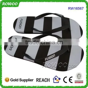 EVA Colorful Strip Sandals,slippers Flip Flop Beach Slippers thumbnail-3
