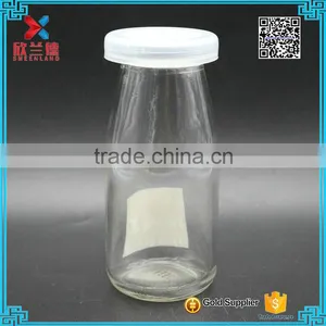 Custom Designed Cheap Glass Milk Bottles for Sale 200ml thumbnail-4