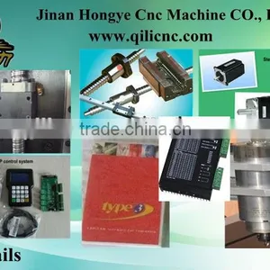 2015 Jinan High Quality T-slot Table 6090 Cheap Price Mini Ball Screw 3 Axis Cnc Carving Machine Router thumbnail-4