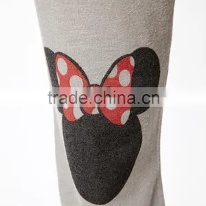 Teen Discharge Print Petite Sweat Pajama Set thumbnail-3