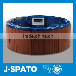 Wholesale Spa Products From Hangzhou China Colorful Water Lamp 5 Person Swim Spa Pool With DVD thumbnail-3