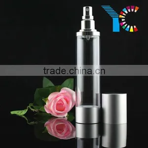 Transparent Bright Airless Cosmetic Pump Bottle Dispenser thumbnail-6