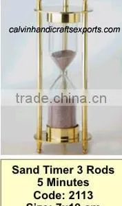 Sand Timer 3 Rods 5 Minutes thumbnail-1