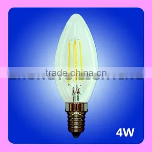 New Seller UL RoHS Decorative Dimmable Candle C32/B10 LED Filament Bulb With Cheap Price thumbnail-2