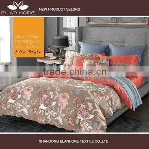 100% Cotton 133*72 40s*40s Hot Sale Reactive Printing Comforter Cover Set thumbnail-1