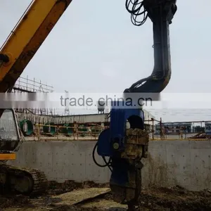 Hydraulic Vibratory Pile Driver Hammer for Driving Sheet Piles Quality Choice thumbnail-1