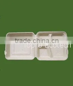 Biodegradable Clamshell,diposable Tableware,bagasse Tableware thumbnail-1