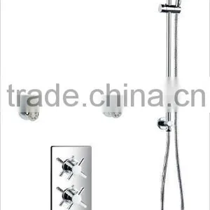 Round Rainfall Ceiling Shower With Body Jet thumbnail-1