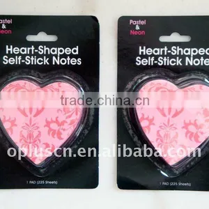 EHEART SHAPE SELF-STICKY NOTES thumbnail-1