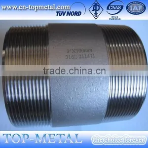 ss 316 Npt Male Thread Nipple thumbnail-5