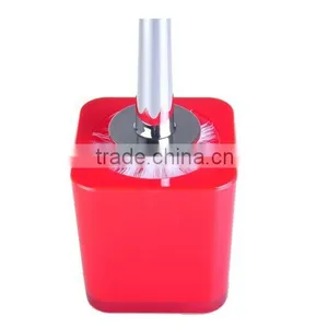 Rainbow Colored Style Square Contracted Type Toilet Brush Set thumbnail-3