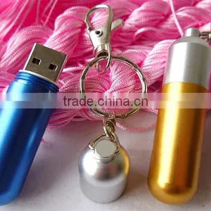 Metal Mini Pill Shape Usb Flash Drive With Custom Logo thumbnail-2
