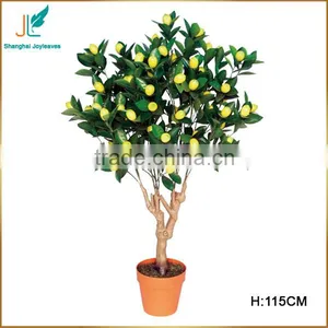 160cm Decorative Wholesale Artificial Lemon Tree Bonsai for Sale thumbnail-2