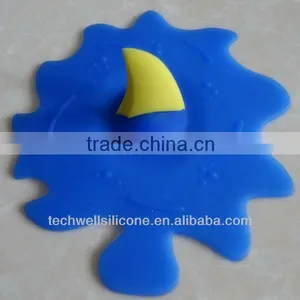 100% Food Grade Hot Sale Pop Silicone Tea Cup Cover thumbnail-1