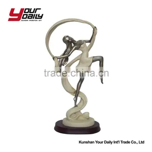 Lovely Resin Crafts Creative Gifts Cute Lying Angle Figurine thumbnail-4
