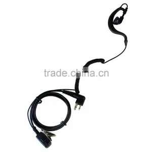 PTT MIC Radio Earpiece Headset for Motorola Walkie Talkie GP2000 GP2100 GP88 thumbnail-5