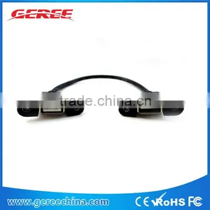 A Male to USB Female Panel Mount Adapter Extend Cable thumbnail-3