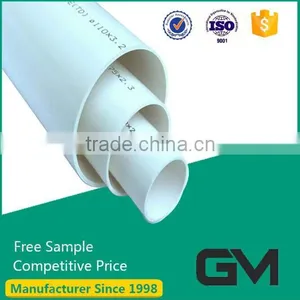 Directly Supply White or Grey 200mm Upvc Pipe for Drain Water thumbnail-2