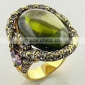 925 Silver Women Pave Ring thumbnail-1