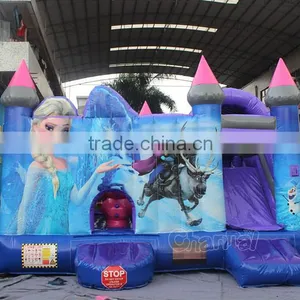 Commercial Inflatable Frozen Bouncy Bouncer Castle thumbnail-2