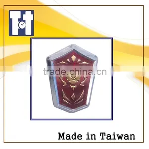 Fashionable Car Aluminum Safety Orange Saffron Fancy Tattoo Epoxy Sticker thumbnail-2