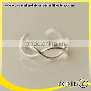 Hollow Wave Wrap Sun Value 925 Sterling Silver Oem Rings thumbnail-3
