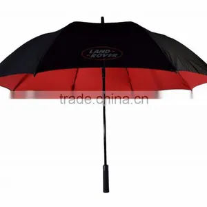 High Quality Windproof Car Brand Logo Golf Umbrella thumbnail-5