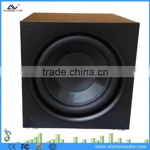Smart Home Audio 10 Inch MDF Wooden Powered Subwoofer thumbnail-3