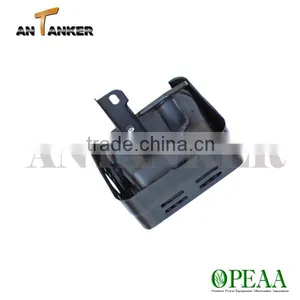 4-Stroke Replacement Gasoline Muffer (with Exhaust Pipe) 18300-ZE1-900 6.5HP 168FB for GX200 thumbnail-3