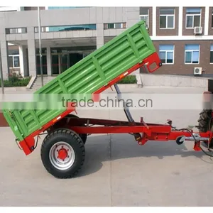 7CX-2T Rear Tipping 2 Ton Farm Trailer Hot Selling in New Zealand thumbnail-1