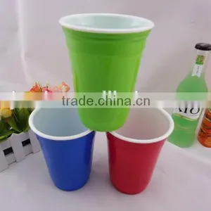 Red Plastic Coffee Cup thumbnail-2