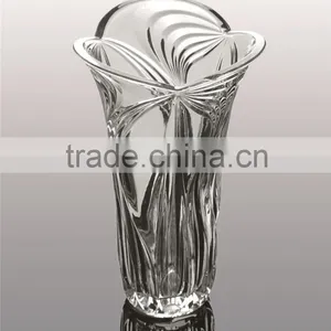 High Quality Clear Crystal Glass Vase thumbnail-1