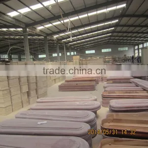 Chinese Cheap Wood Coffins / Wood Caskets for Dead Body thumbnail-2