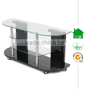 TV-2309 Tempered Glass tv Stand thumbnail-1