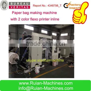 Automatic KFC Paper Bags Making Machine With Printing Function thumbnail-1