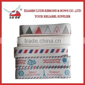 Custom Design Cotton Petersham Ribbon for Wholesale thumbnail-1