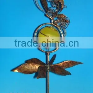 Metal Butterfly Solar Light Garden thumbnail-1
